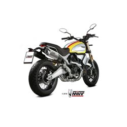 DUCATI SCRAMBLER 1100 2018 - GP PRO TITANIO MIVV