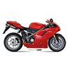 DUCATI 1198 2009 - 2012 SUONO INOX COPA CARBONO MIVV