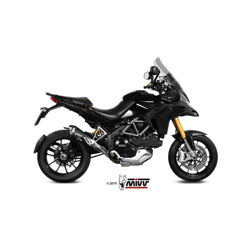 DUCATI MULTISTRADA 1200 2010 - 2014 DELTA RACE BLACK MIVV DUCATI MULTISTRADA 1200 2010 - 2014 DELTA RACE BLACK MIVV
