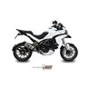 DUCATI MULTISTRADA 1200 2010 - 2014 SUONO INOX COPA CARBONO MIVV