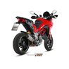 DUCATI MULTISTRADA 1200 2015 - 2017 SUONO INOX COPA CARBONO MIVV