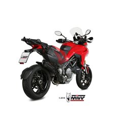 DUCATI MULTISTRADA 1200 2015 - 2017 SUONO INOX COPA CARBONO MIVV