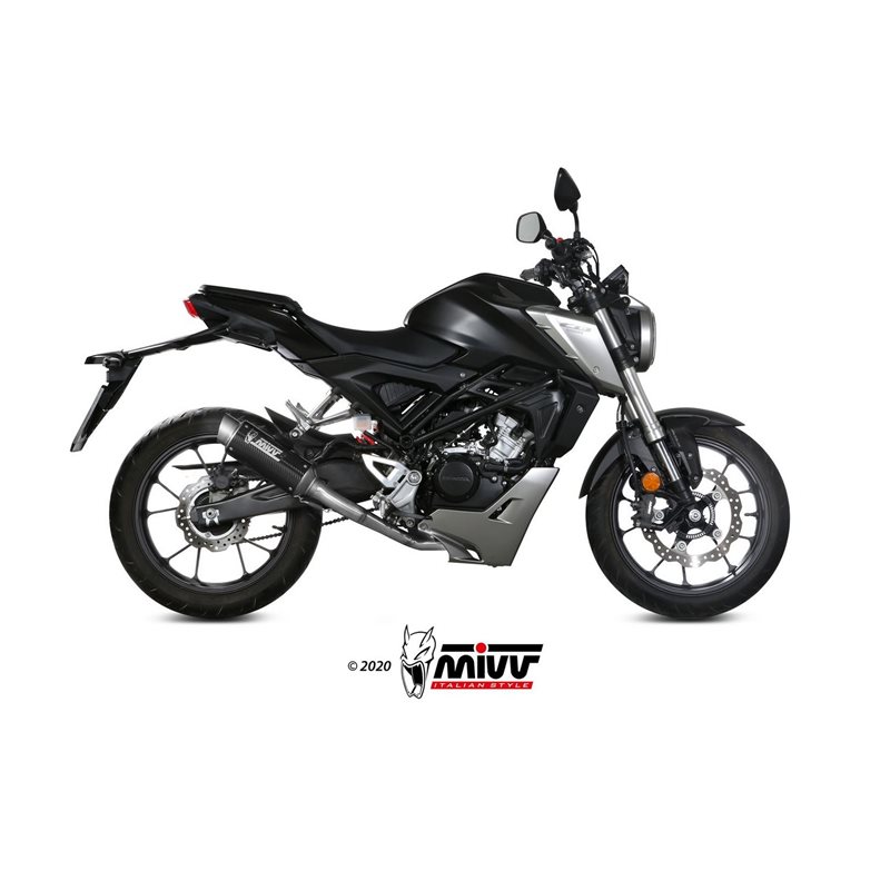 HONDA CB 125 R 2018 - GP PRO CARBONO MIVV HONDA CB 125 R 2018 - GP PRO CARBONO MIVV