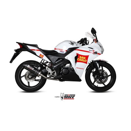 HONDA CBR 125 R 2011 - 2016 OVAL CARBONO COPA CARBONO MIVV