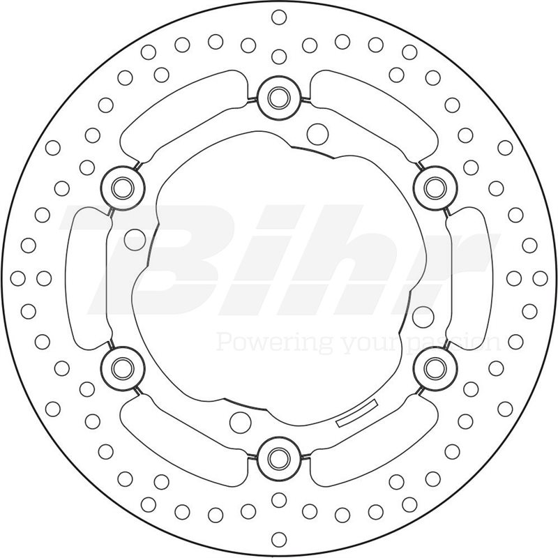 SUZUKI 450 RM-Z 05  - DISCO FLOTANTE DELANTERO BREMBO