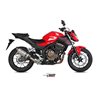 HONDA CB 500 F 2016 - 2018 SUONO INOX COPA CARBONO MIVV