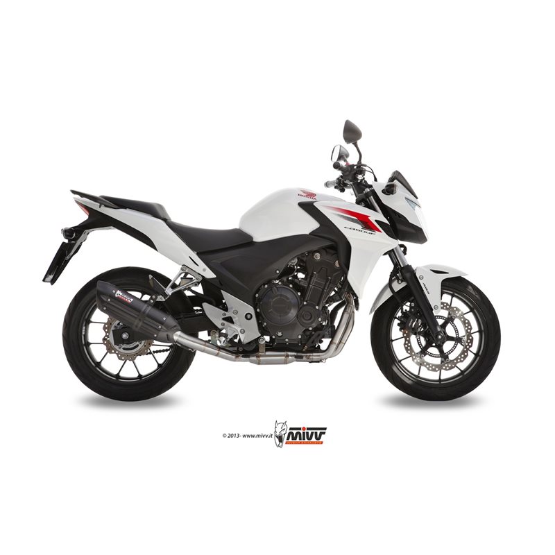 HONDA CB 500 F / X 2013 - 2015 SUONO BLACK MIVV HONDA CB 500 F / X 2013 - 2015 SUONO BLACK MIVV