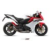 HONDA CBR 600 F 2011 - 2013 DOUBLE GUN FULL TITANIUM MIVV