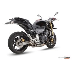 HONDA HORNET 600 2007 - 2013 DOUBLE GUN FULL TITANIUM MIVV