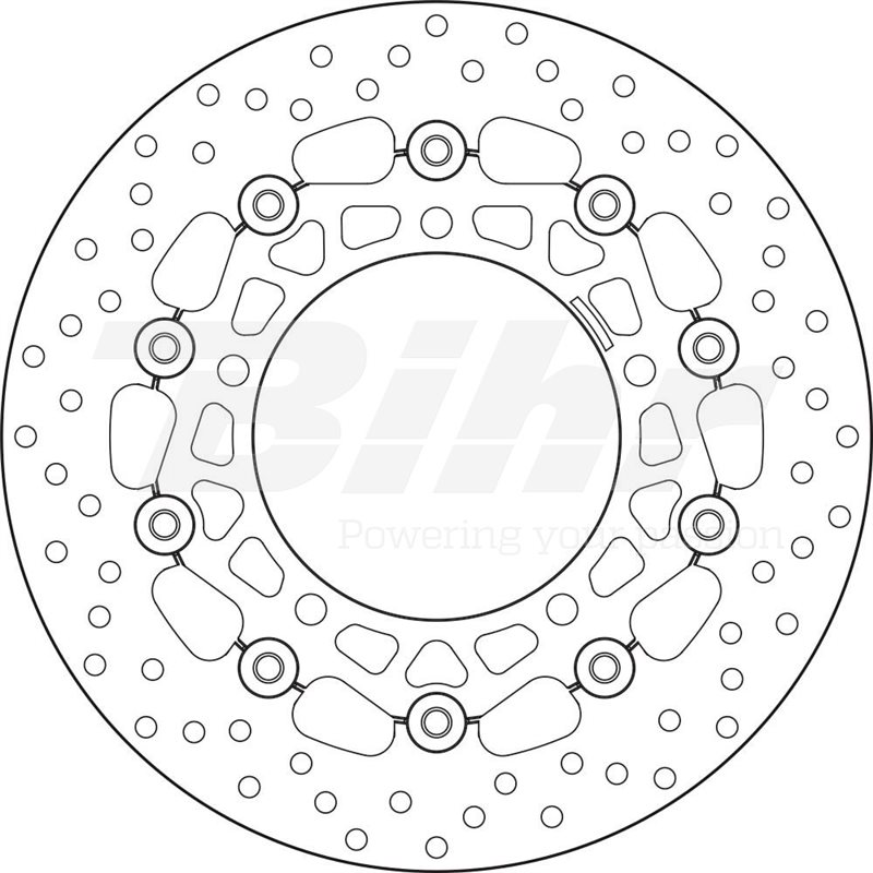 SUZUKI 650 SV ABS 17  - DISCO FLOTANTE DELANTERO BREMBO