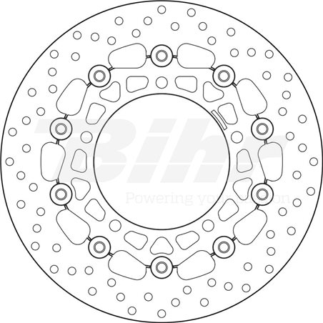 SUZUKI 650 SV ABS 17  - DISCO FLOTANTE DELANTERO BREMBO