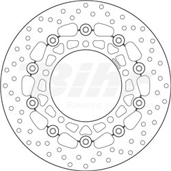 SUZUKI 650 SV S ABS 07' - 09' DISCO FLOTANTE DELANTERO BREMBO