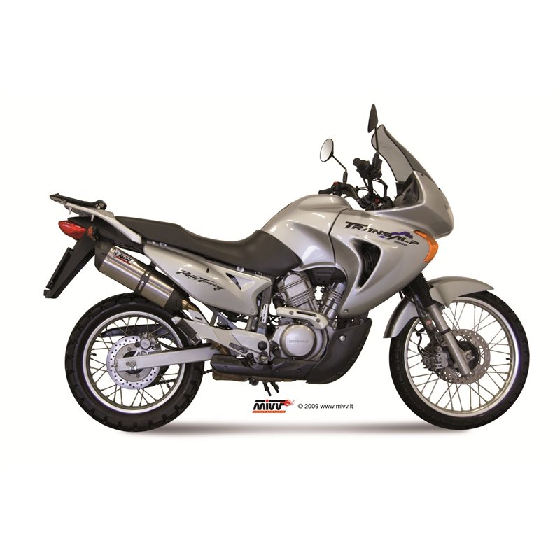 HONDA XLV 650 TRANSALP 2005 - 2007 SUONO INOX COPA CARBONO MIVV HONDA XLV 650 TRANSALP 2005 - 2007 SUONO INOX COPA CARBONO MIVV