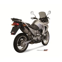 HONDA XLV 650 TRANSALP 2005 - 2007 SUONO INOX COPA CARBONO MIVV