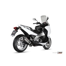 HONDA INTEGRA 700 2012 - 2013 SUONO INOX COPA CARBONO MIVV