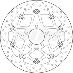 SUZUKI 750 GSX-R 96' - 03' DISCO FLOTANTE DELANTERO BREMBO
