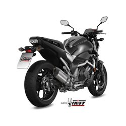HONDA NC 750 S / X 2016 - SUONO INOX COPA CARBONO MIVV