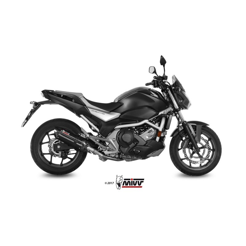 HONDA NC 750 S / X 2016 - SUONO BLACK MIVV HONDA NC 750 S / X 2016 - SUONO BLACK MIVV