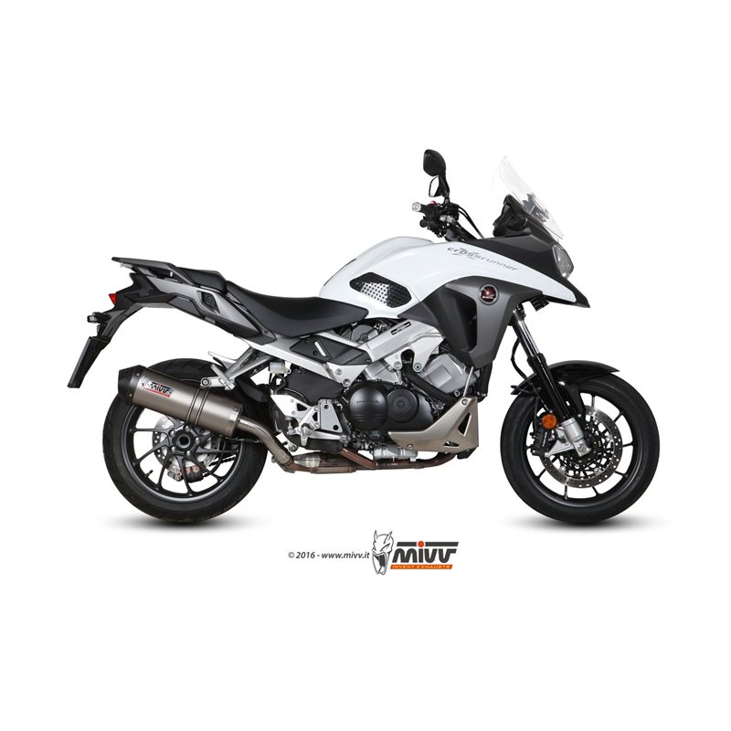 HONDA CROSSRUNNER 2015 - OVAL TITANIO COPA CARBONO MIVV HONDA CROSSRUNNER 2015 - OVAL TITANIO COPA CARBONO MIVV