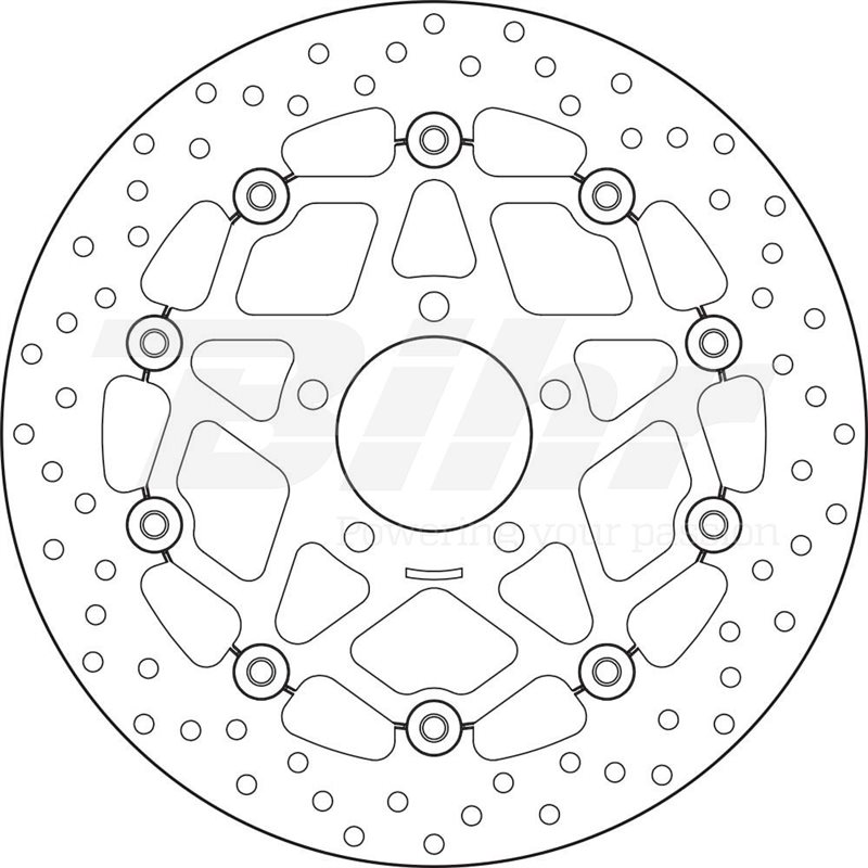 SUZUKI 1000 SV S 03' - 07' DISCO FLOTANTE DELANTERO BREMBO SUZUKI 1000 SV S 03' - 07' DISCO FLOTANTE DELANTERO BREMBO