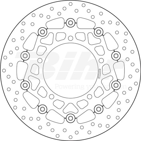 SUZUKI 1300 B-KING 08' - 10' DISCO FLOTANTE DELANTERO BREMBO