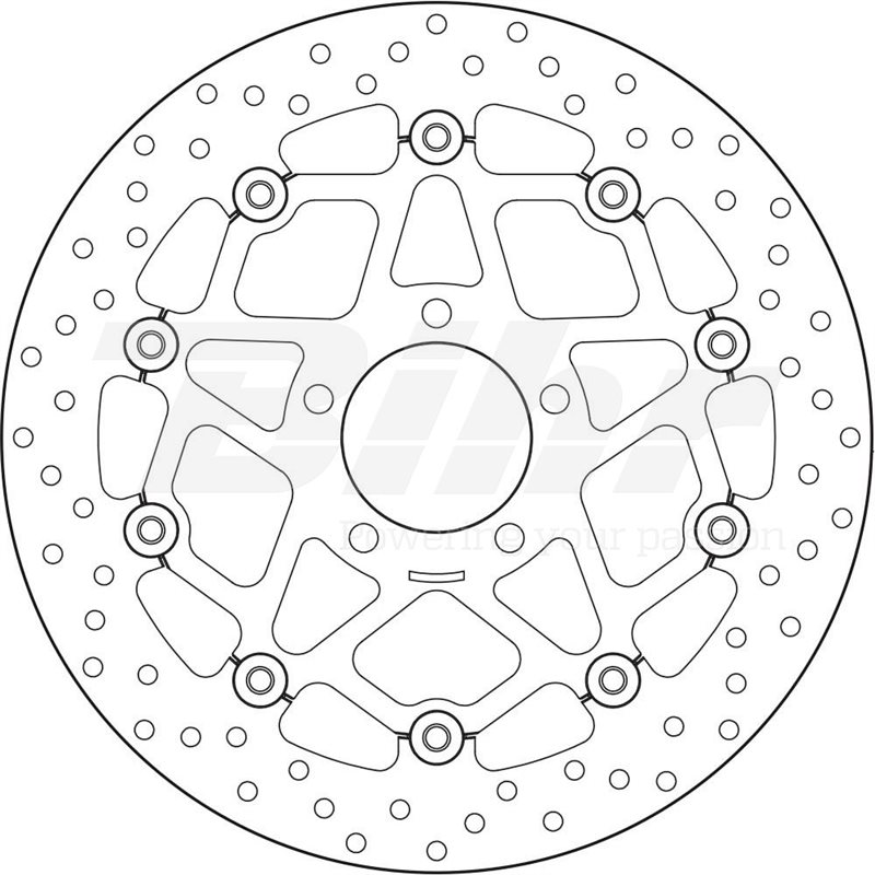 SUZUKI 1400 GSX 02' - 07' DISCO FLOTANTE DELANTERO BREMBO SUZUKI 1400 GSX 02' - 07' DISCO FLOTANTE DELANTERO BREMBO