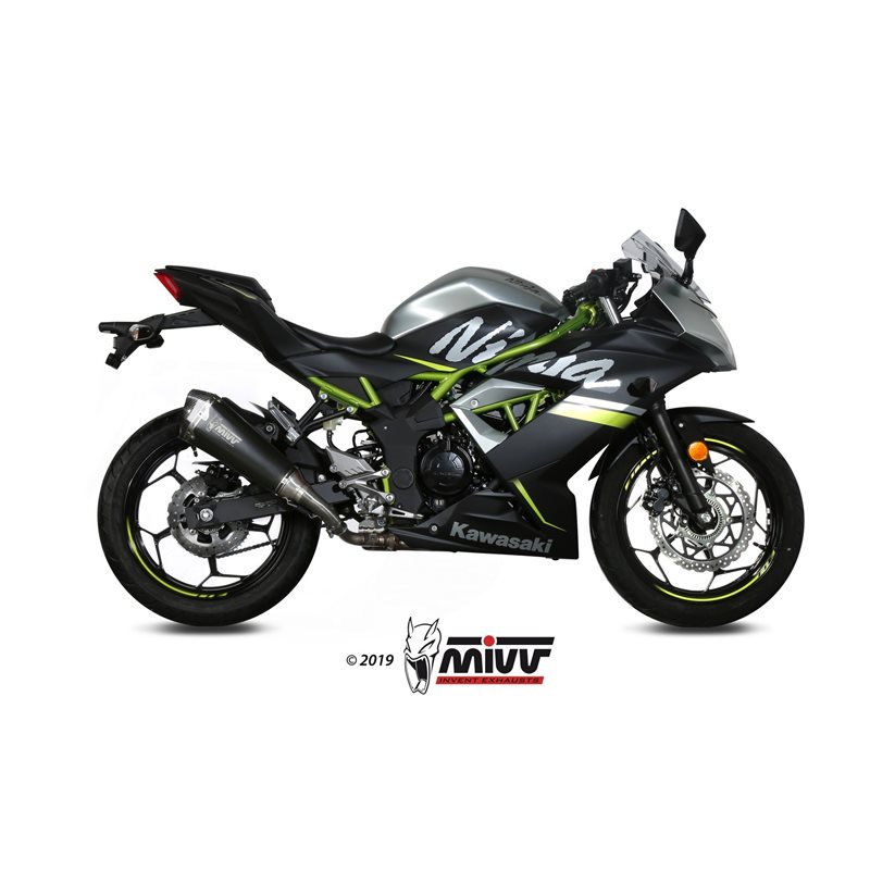 KAWASAKI NINJA 125 2019 - DELTA RACE BLACK MIVV