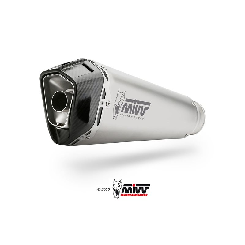 KAWASAKI Z 125 2019 - DELTA RACE INOX COPA CARBONO MIVV