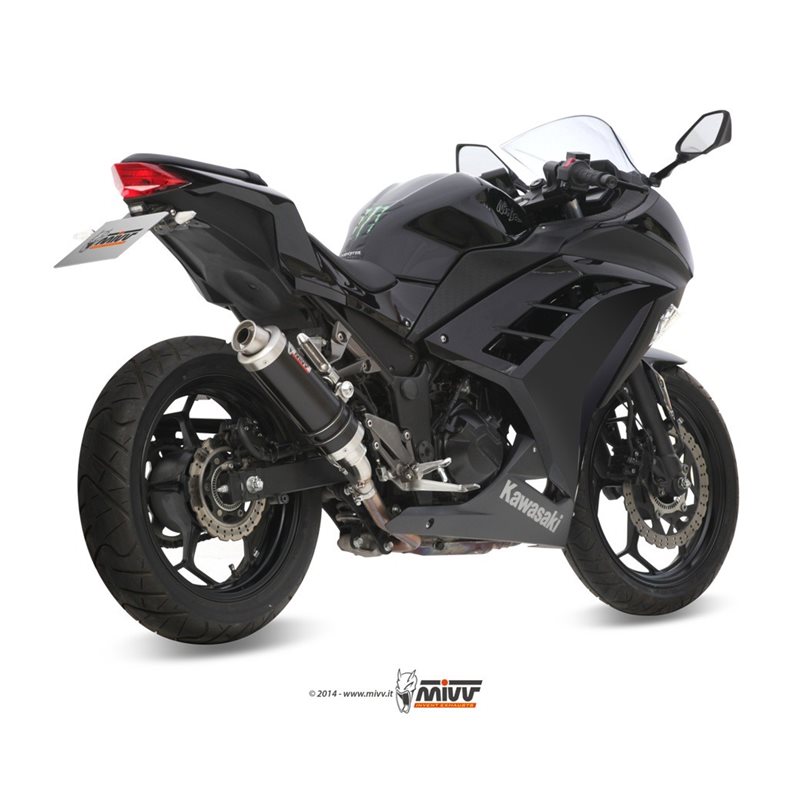 KAWASAKI NINJA 300 2013 - 2016 GP BLACK MIVV KAWASAKI NINJA 300 2013 - 2016 GP BLACK MIVV