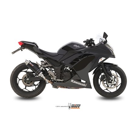 KAWASAKI NINJA 300 2013 - 2016 GP BLACK MIVV