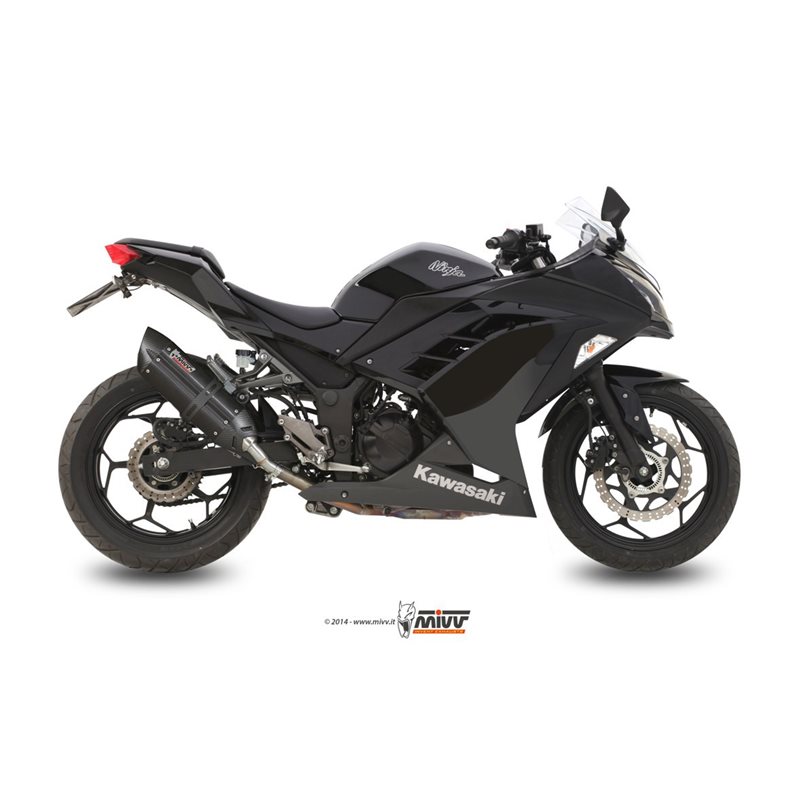 KAWASAKI NINJA 300 2013 - 2016 SUONO BLACK MIVV KAWASAKI NINJA 300 2013 - 2016 SUONO BLACK MIVV