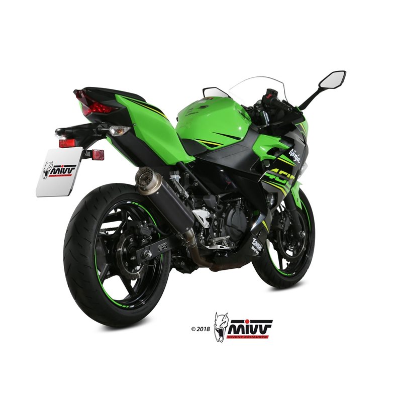 KAWASAKI NINJA 400 2018 - GP PRO BLACK MIVV