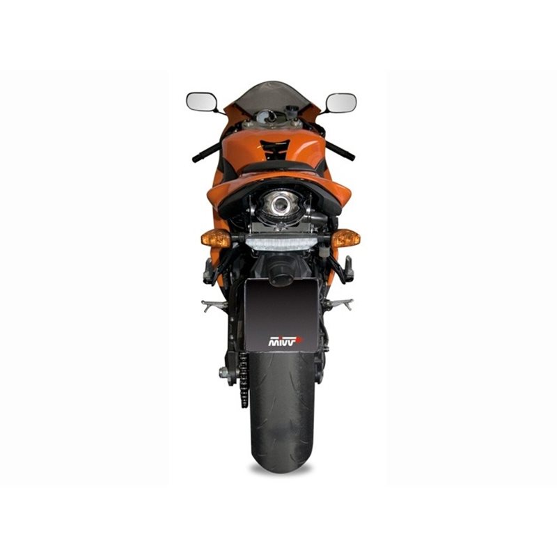 KAWASAKI ZX-6 R 2007 - 2008 SUONO INOX COPA CARBONO MIVV