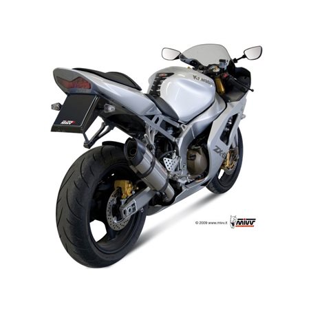 KAWASAKI ZX-6 RR 2003 - 2004 SUONO INOX COPA CARBONO MIVV