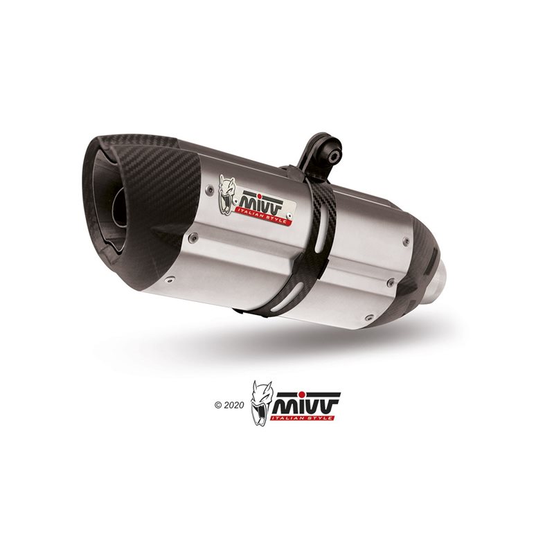 KAWASAKI ZX-6 R 636 2003 - 2004 SUONO INOX COPA CARBONO MIVV