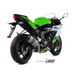 KAWASAKI ZX-6 R 636 2013 - 2016 SPEED EDGE INOX COPA CARBONO MIVV