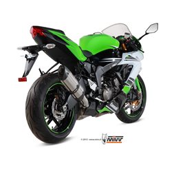 KAWASAKI ZX-6 R 636 2013 - 2016 SUONO INOX COPA CARBONO MIVV