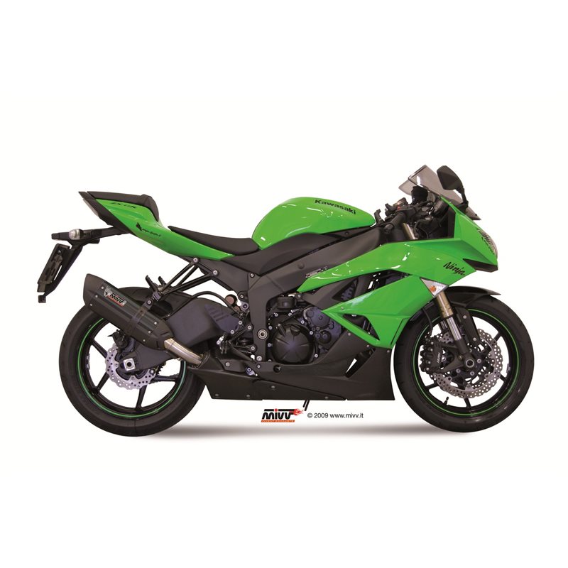 KAWASAKI ZX-6 R 636 2013 - 2016 SUONO BLACK MIVV KAWASAKI ZX-6 R 636 2013 - 2016 SUONO BLACK MIVV