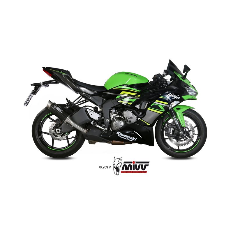KAWASAKI ZX-6 R 636 2019 - GPPRO BLACK MIVV