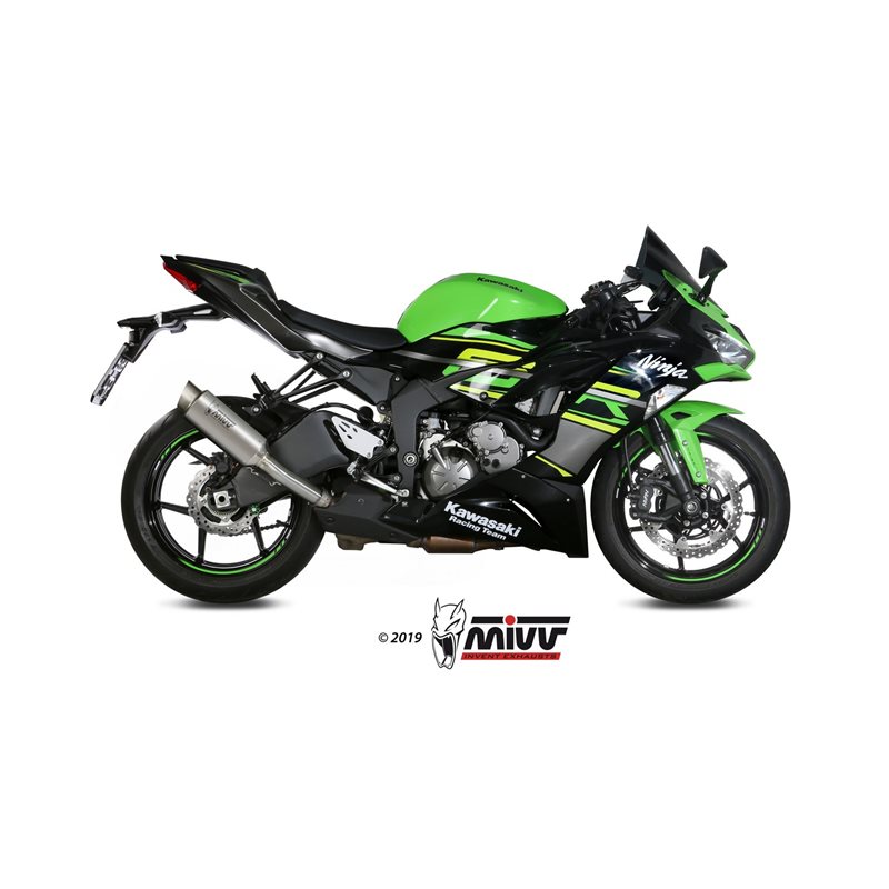 KAWASAKI ZX-6 R 636 2019 - GPPRO TITANIO MIVV KAWASAKI ZX-6 R 636 2019 - GPPRO TITANIO MIVV
