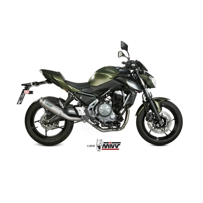 KAWASAKI Z650 2017 - 2019 GP PRO TITANIO MIVV KAWASAKI Z650 2017 - 2019 GP PRO TITANIO MIVV
