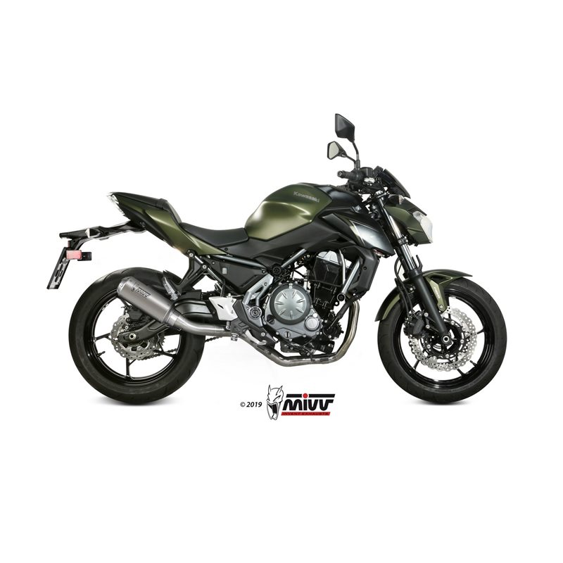 KAWASAKI Z650 2017 - MK3 INOX/ST. STEEL MIVV KAWASAKI Z650 2017 - MK3 INOX/ST. STEEL MIVV
