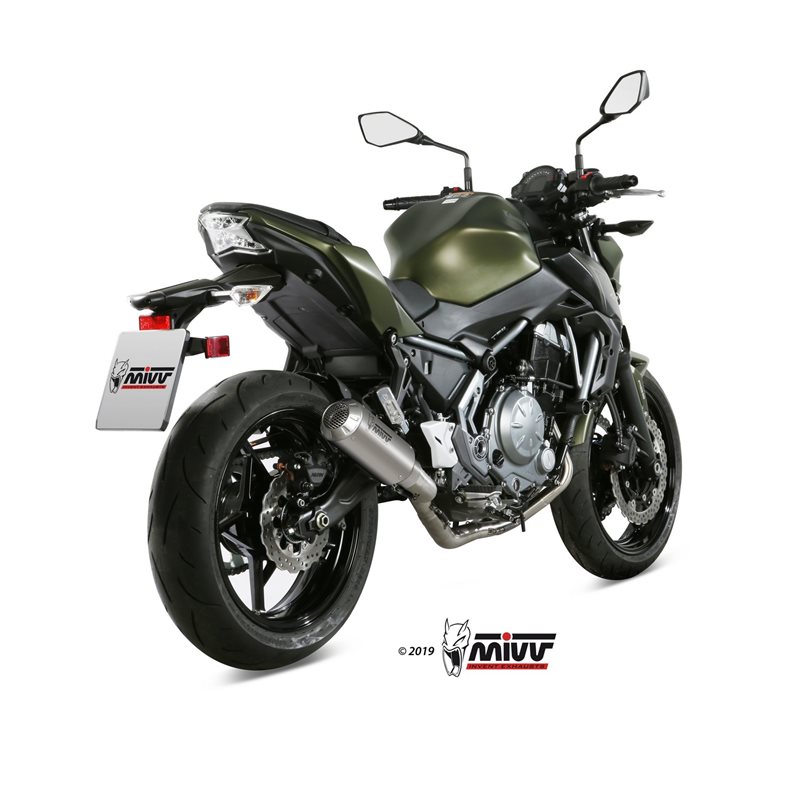 KAWASAKI Z650 2017 - MK3 INOX/ST. STEEL MIVV