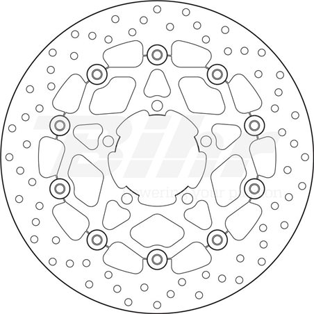 TRIUMPH 1200 TIGER XC 13  - DISCO FLOTANTE DELANTERO BREMBO