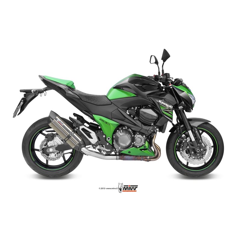 KAWASAKI Z 800 2013 - 2016 SUONO INOX COPA CARBONO MIVV KAWASAKI Z 800 2013 - 2016 SUONO INOX COPA CARBONO MIVV