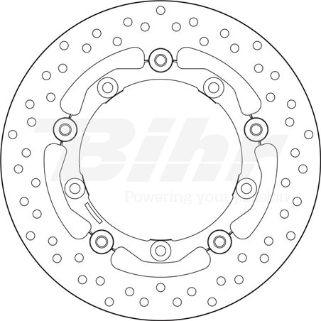 YAMAHA 250 X MAX ABS 13  - DISCO FLOTANTE DELANTERO BREMBO