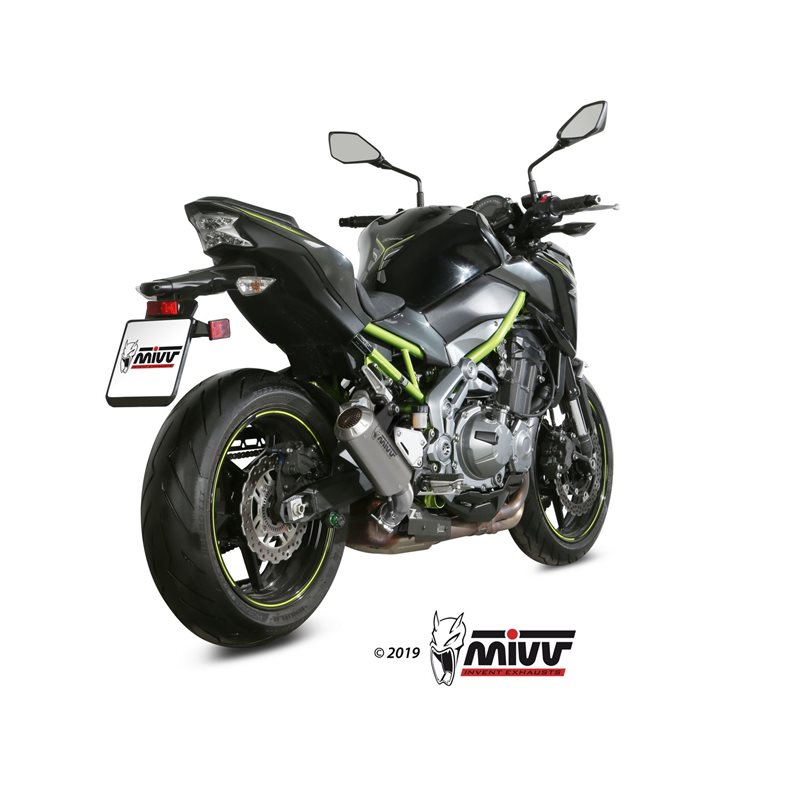 KAWASAKI Z900 A2 (35 KW / 70 KW) 2017 - MK3 INOX/ST. STEEL MIVV KAWASAKI Z900 A2 (35 KW / 70 KW) 2017 - MK3 INOX/ST. STEEL MIVV