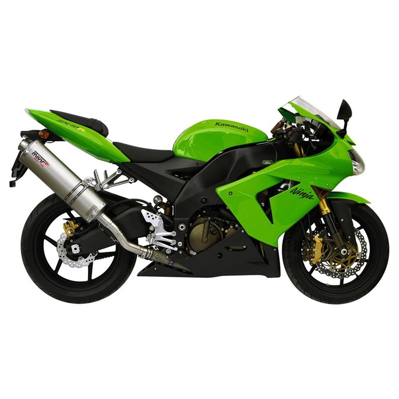 KAWASAKI ZX-10 R 2004 - 2005 OVAL TITANIO MIVV KAWASAKI ZX-10 R 2004 - 2005 OVAL TITANIO MIVV