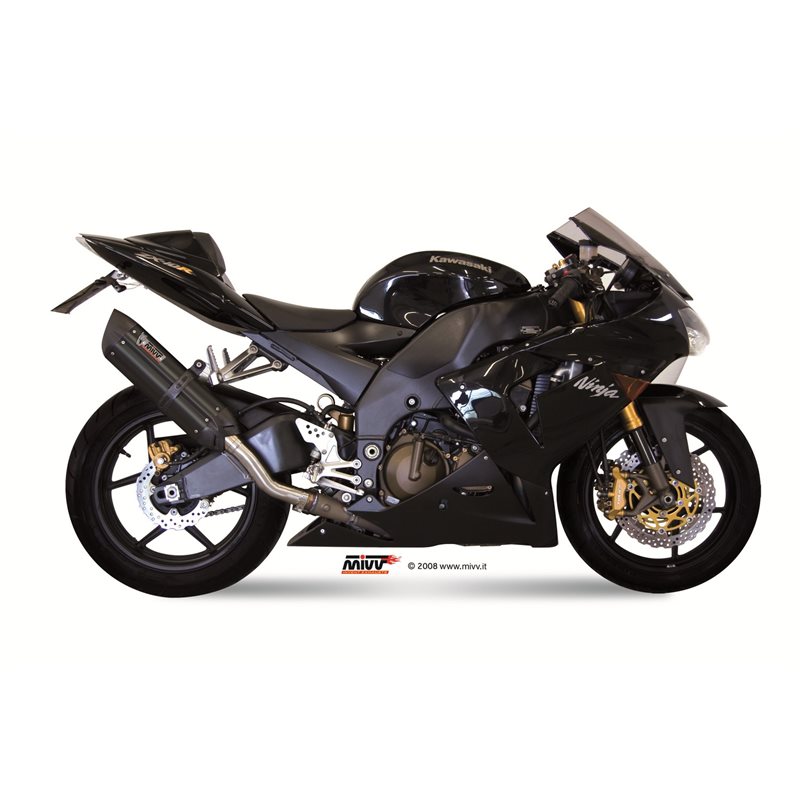 KAWASAKI ZX-10 R 2004 - 2005 SUONO BLACK MIVV KAWASAKI ZX-10 R 2004 - 2005 SUONO BLACK MIVV