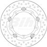 YAMAHA 400 X MAX 14  - DISCO FLOTANTE DELANTERO BREMBO